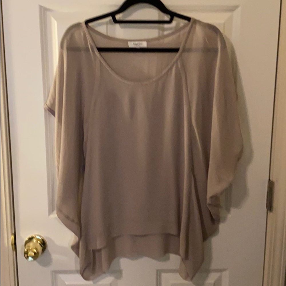 Babaton silk top from Aritzia
